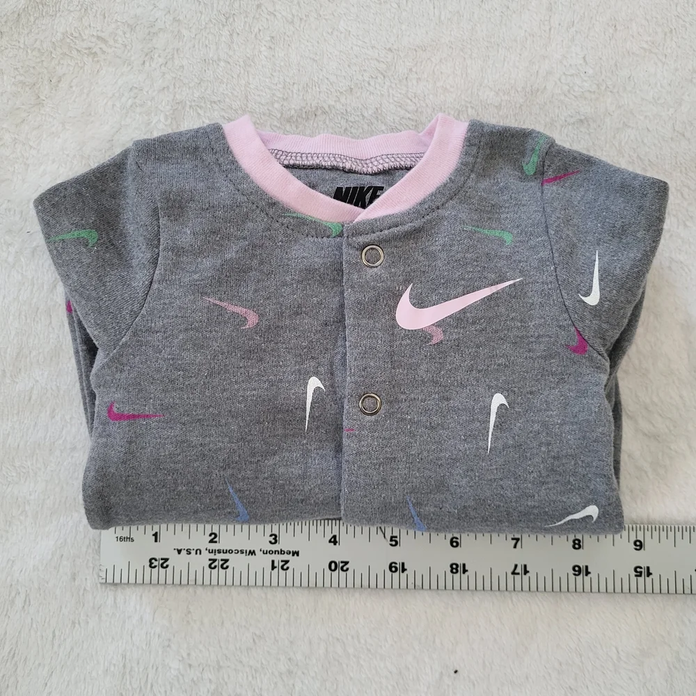Nike Multicolor Swoosh Gray Kids Footie